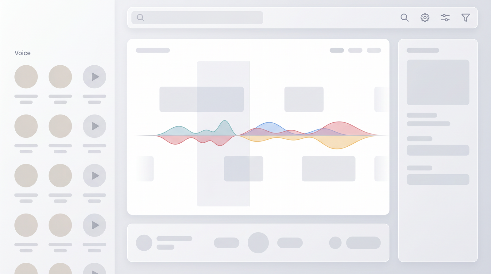 ElevenLabs interface